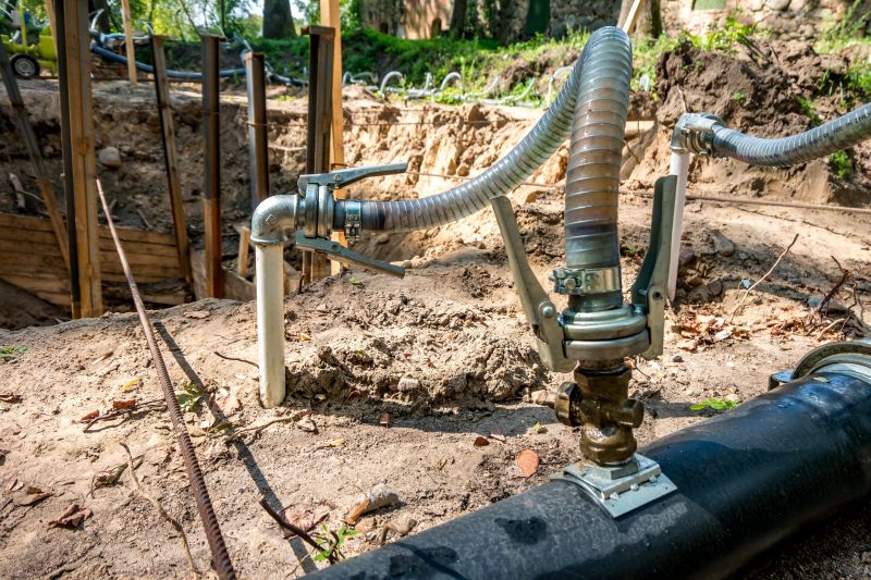 Ground Hydrant Installation detail